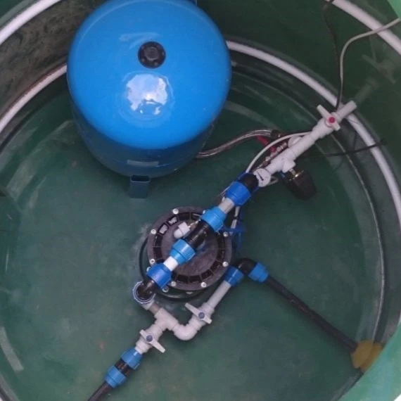 КЕССОН С АВТОМАТИЧЕСКОЙ ПОДАЧЕЙ ВОДЫ